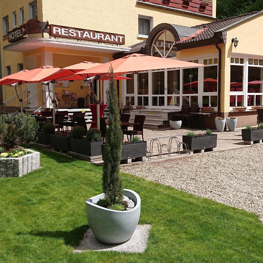 Hotel Goldbaechel Wachenheim an der Weinstraße Buitenkant foto
